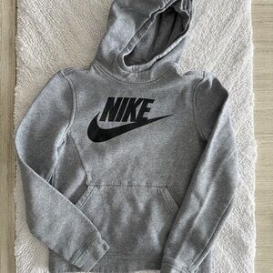 Nike Kids Charcoal Gray Hoodie